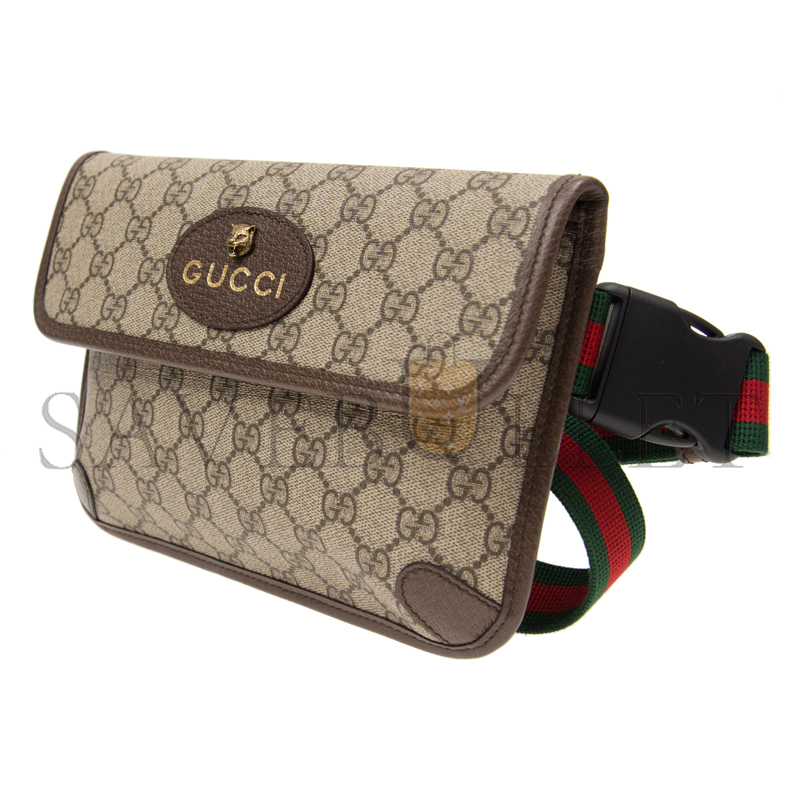 GUCCI GG SUPREME BELT BAG 493930 (24*17*3.5cm)